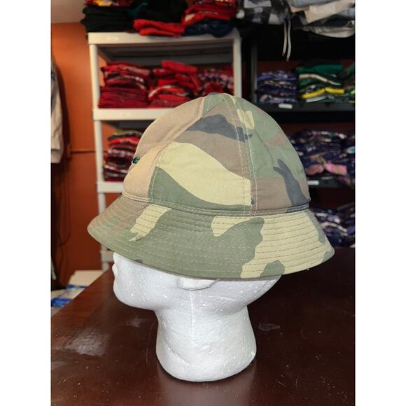 Vintage Winchester Camo Bucket Hat Duck Hunting Hunt Graphic Green brown 90s OS - Picture 4 of 8